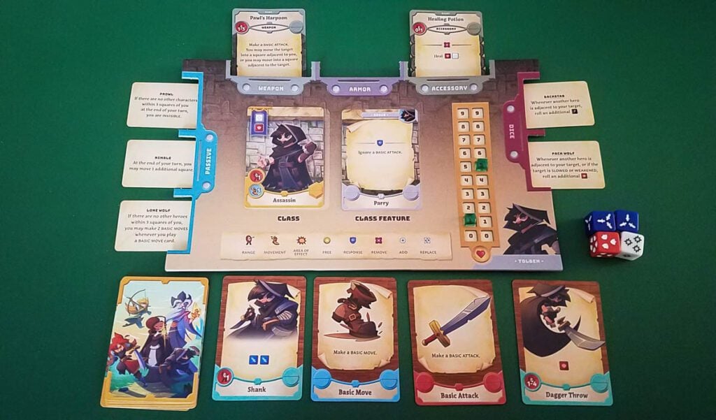 Adventure Tactics Domianne's Tower review - player area