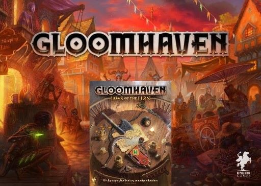 Gloomhaven and Jaws of the Lion - best dungeon crawlers