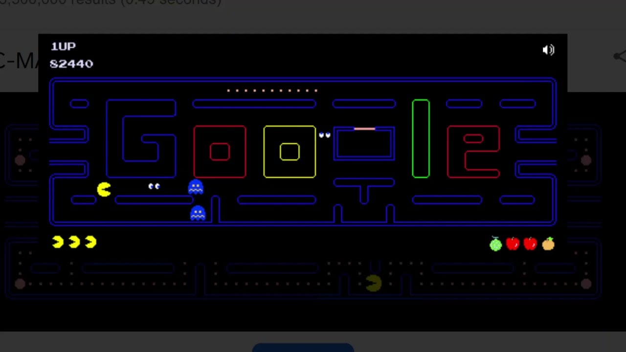 google pac-man