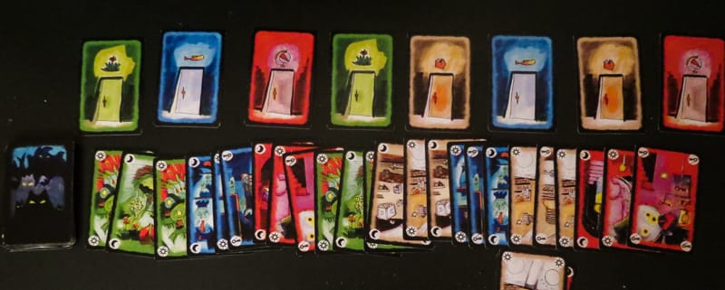 Onirim review - completed game