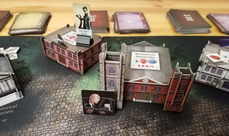 ReAnimator review - closeup of Herbert West and City Watch