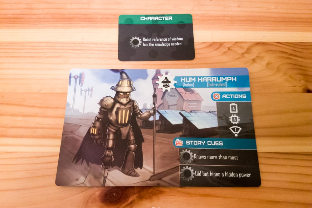 Robit Riddle Storybook Adventures review - character cards