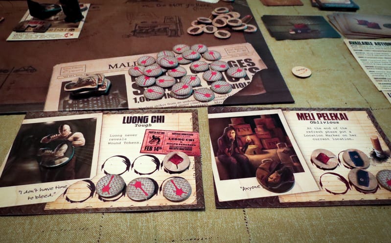 Salvation Road review - character cards