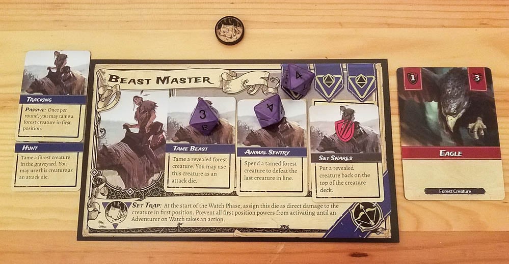 Set a Watch review - adventurer board and cards