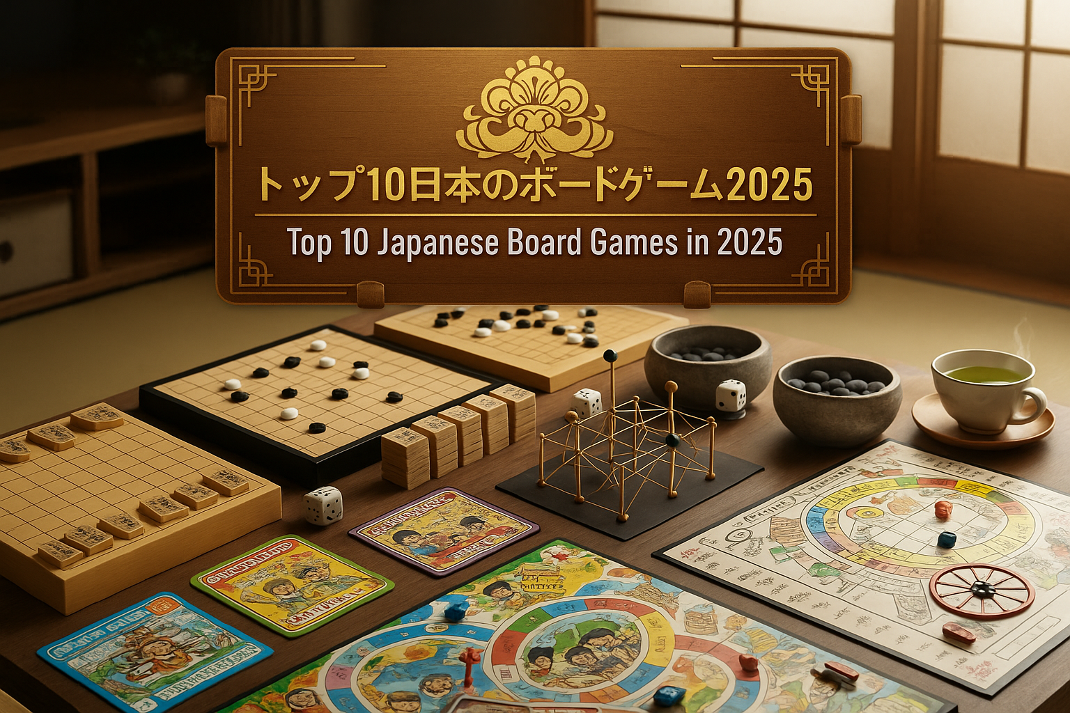 10 Japanese Board Games In 2025