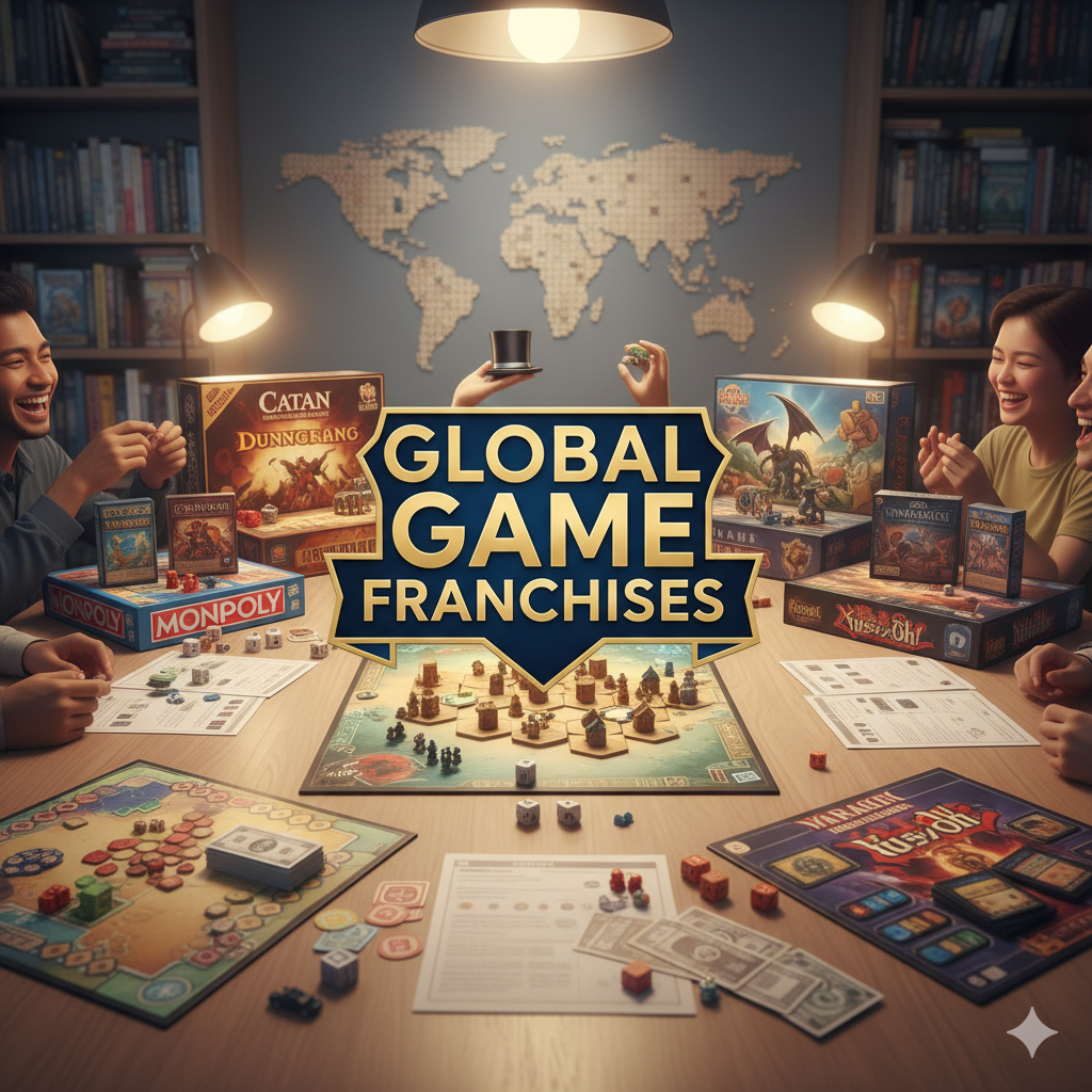 Board Games That Have Become A Global Franchise