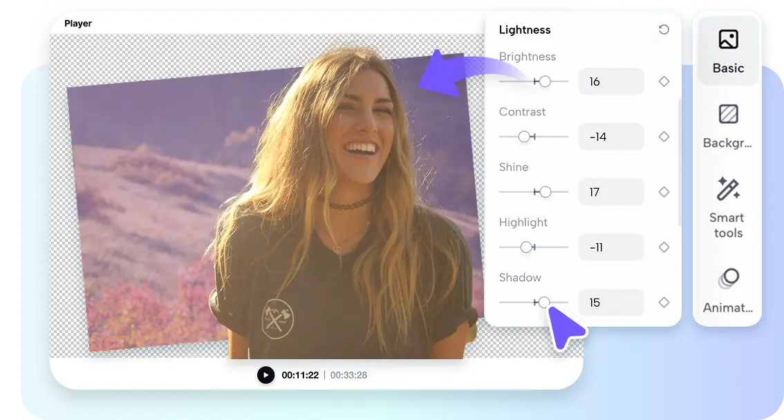 Customize Captions Alongside Video Background Remover Tools