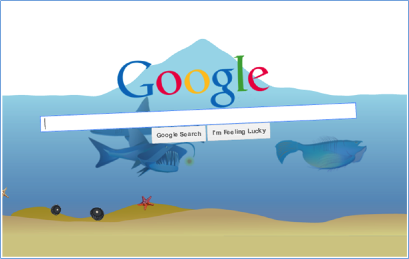 google underwater easter egg