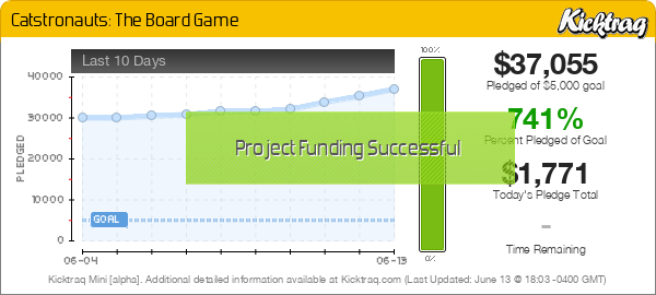 Catstronauts: The Board Game -- Kicktraq Mini Catstronauts: The Board Game -- Kicktraq Mini