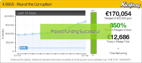 X-ODUS - Rise of the Corruption -- Kicktraq Mini X-ODUS - Rise of the Corruption -- Kicktraq Mini