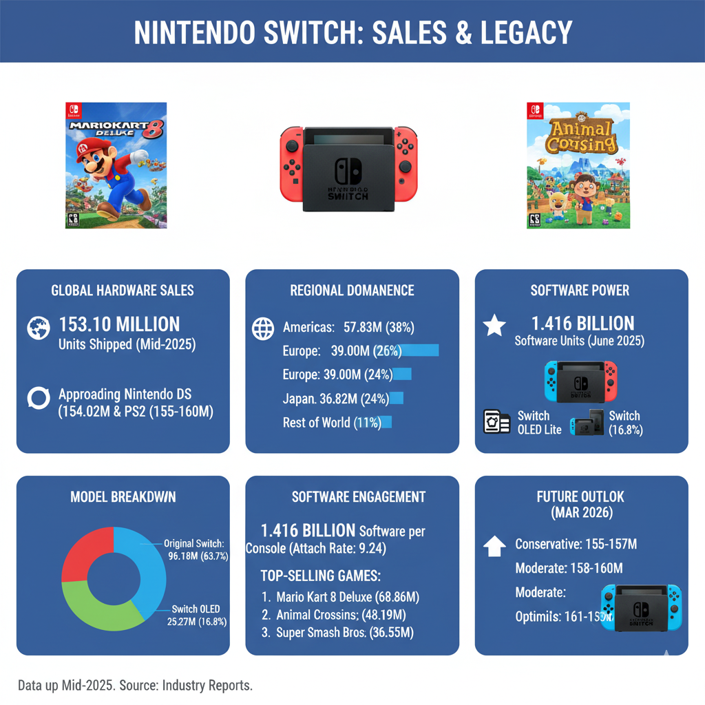 Nintendo Switch lifetime sales