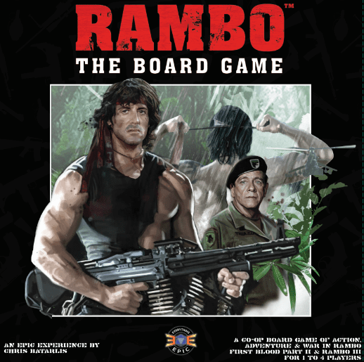 Rambo The Board Game cover