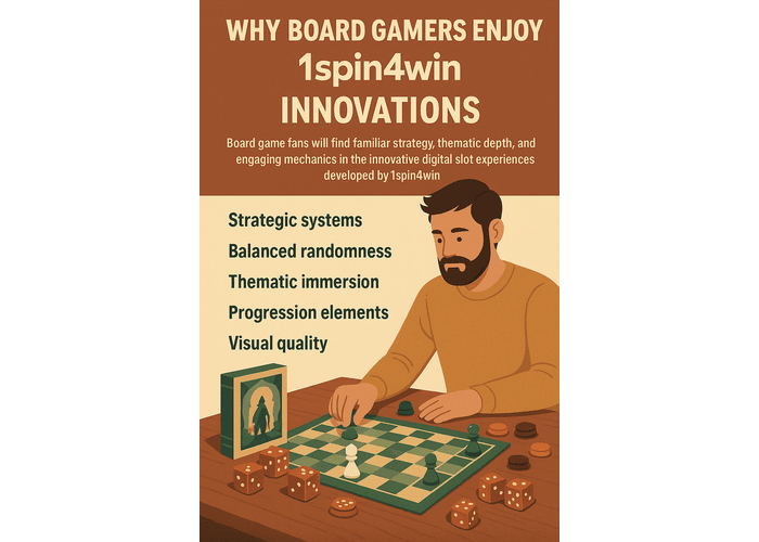 Why Fans of Board Games Will Appreciate 1spin4win Innovations