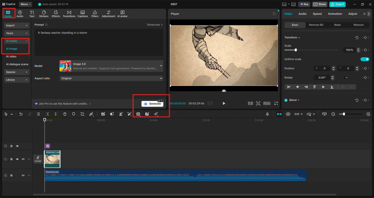 Write Your Prompt and Pick a Style