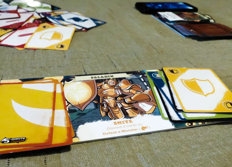 5-Minute Dungeon review - hero