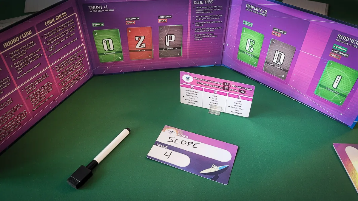 A Message From The Stars - first message