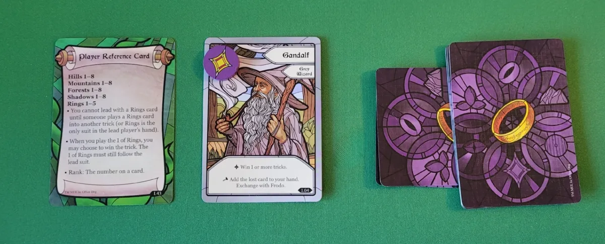 The Fellowship of the Ring review - player area